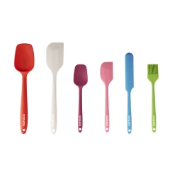 Karaca Lively 6 Piece Kitchen Utensil Set, Multi Color, Durable Nylon Tools