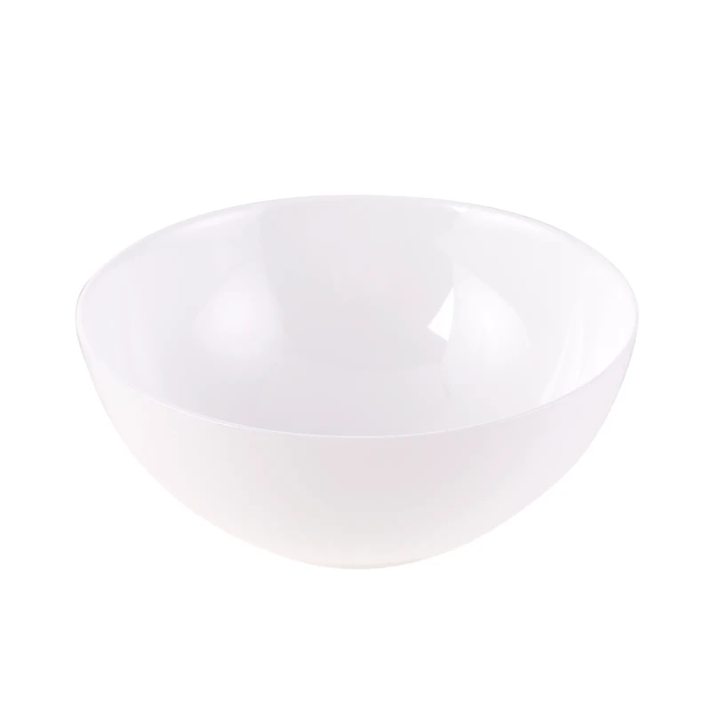 Karaca White Swan 21cm Porcelain Salad Bowl, Dishwasher and Microwave Safe - karaca