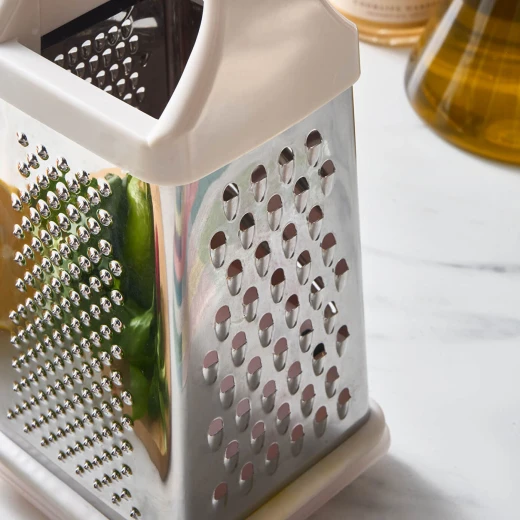 Crick Crack Harmony Grater 23 cm Multicolor Stainless Steel Kitchen Utensil for Easy Food Preparation and Vegetable Shredding. Features Durable Construction for Long Lasting Use. - Crick Crack - Image 4