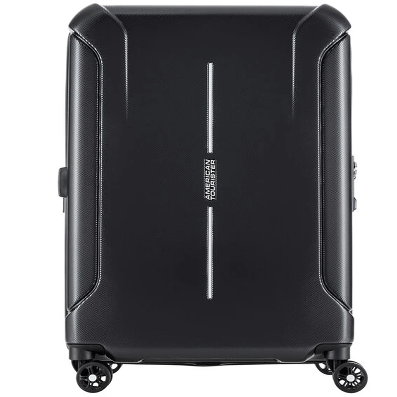 American Tourister Technum Spinner 55 cm Diamond Black Luggage 3 Years Warranty - American Tourister