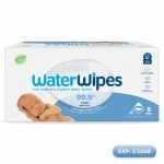 WaterWipes Baby Wipes Sensitive Newborn Skin, 540 Wipes (9 Packs of 60 Wipes) - WaterWipes