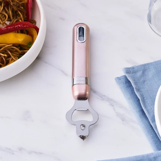 Karaca Mastermaid Rosegold Bottle Opener Elegant 18/10 Stainless Steel Construction For Effortless Opening Ergonomic Design Durable And Stylish Addition To Your Barware 1 Piece - karaca - Image 4