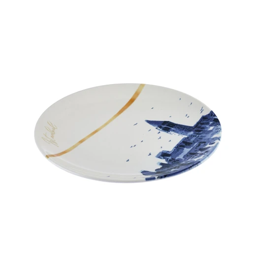 Karaca X İst New Collection 27 cm Multicolor Stoneware Serving Plate - karaca - Image 2