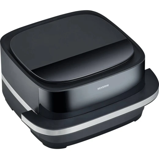 Severin FR 2464 Air Fryer 4 Liter Capacity Black Color with Timer Function Digital Control Panel and Nonstick Coating for Easy Cooking 220-240V Severin FR 2464 Air Fryer 4 Liter Capacity Black Color with Timer Function Digital Control Panel and Nonstick Coating for Easy Cooking 220-240V