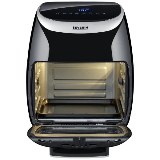 Severin FR2446 Multi Air Fryer 11L Black Silver Digital Touchscreen - Severin - Image 8