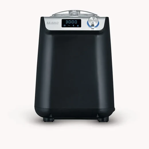 Severin EZ7470 Compressor Ice Cream and Yoghurt Maker 1.2L Capacity Black Stainless Steel Severin EZ7470 Compressor Ice Cream and Yoghurt Maker 1.2L Capacity Black Stainless Steel