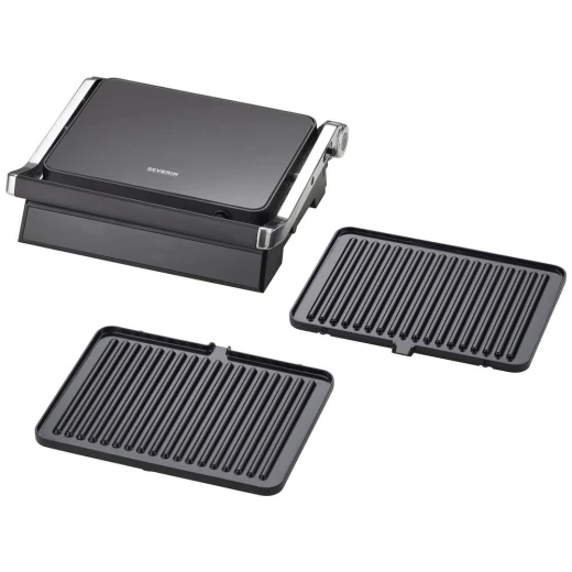Severin SEVINI Comfort KG2399 Grill Press Black and Silver 2 Years Warranty - Severin - Image 4