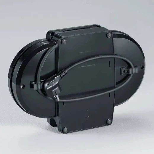 Severin WA 2106 Waffle Maker Black Non Stick Coating 1200W Makes 2 Large Waffles Easily Cleaned Compact Design Perfect for Family Breakfasts and Desserts - Severin - Image 2