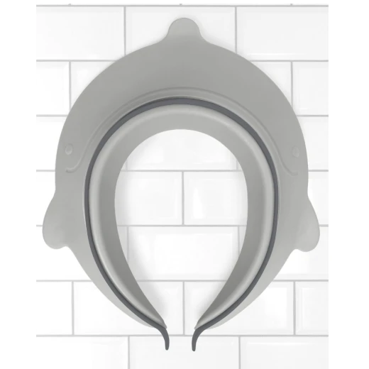 Skip Hop Moby Baby Bath Visor Gray for Gentle Head Washing and Eye Protection - Image 3