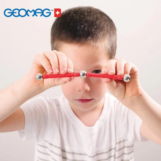 Geomag Classic Recycled 25 Piece Magnetic Construction Set, STEM Learning Toy - Image 3