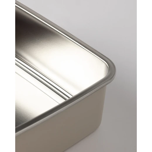 Madame Coco Damia Stainless Steel Storage Container, Soft Beige, 2400 ml - Madame COCO - Image 4