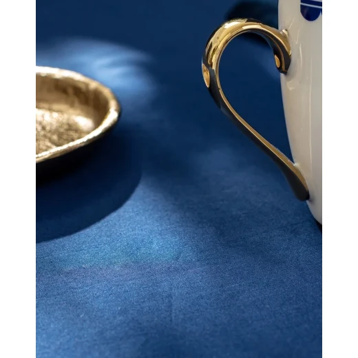 Madame Coco Mila Mug Blue and White Ceramic Coffee and Tea Cup 360 ml Ideal for Daily Use and Enjoying Hot Beverages Elegant Design for Home or Office - Madame COCO - Image 7