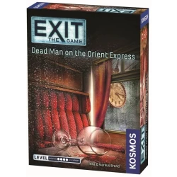 Kosmos Exit: Dead Man On The Orient Express Board Game Mystery Puzzle 1-4 Players
