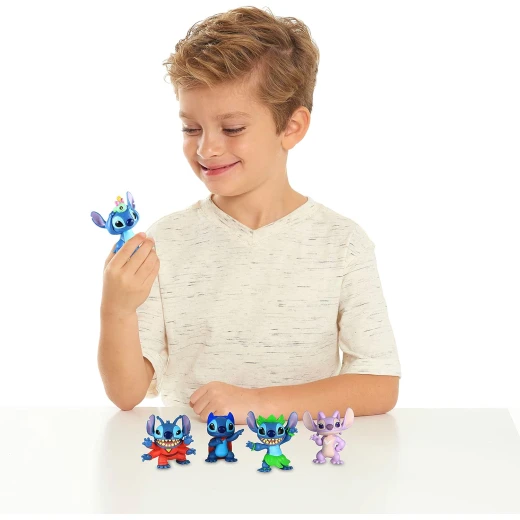 Disney Lilo & Stitch Collectible Stitch Figure Set, 5 Piece, Multicolor - Image 6