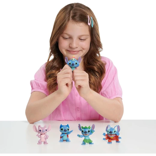 Disney Lilo & Stitch Collectible Stitch Figure Set, 5 Piece, Multicolor - Image 7