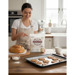 WACO 25-Piece Baking Paper Set (37x42cm) – Non-Stick, High-Heat Resistant Sheets for Airfryer, Oven, and Microwave