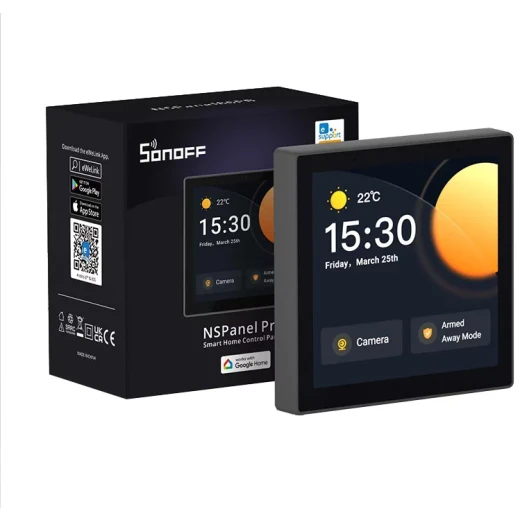 لوحة تحكم منزلية ذكية SONOFF NSPanel Pro 86، محور زيجبي، شاشة لمس لوحة تحكم منزلية ذكية SONOFF NSPanel Pro 86، محور زيجبي، شاشة لمس