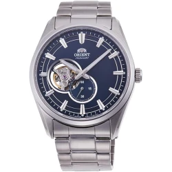 Orient RA AR0003L Men's Watch with Blue Dial and Stainless Steel Bracelet: Elegant 41mm Case and Automatic Movement, Water Resistant up to 50M