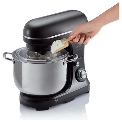 Arzum Stand Mixer AR1179B Powerful 1500W Motor Black Finish with 10 Liter Stainless Steel Bowl and 6 Variable Speeds for All Your Baking Needs - Arzum - Image 2