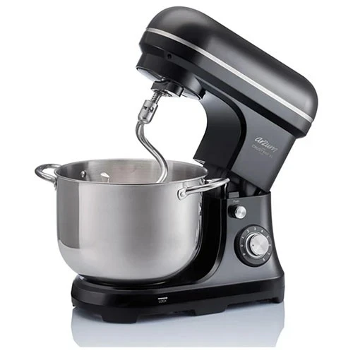 Arzum Stand Mixer AR1179B Powerful 1500W Motor Black Finish with 10 Liter Stainless Steel Bowl and 6 Variable Speeds for All Your Baking Needs - Arzum - Image 6
