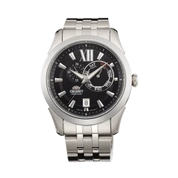 ORIENT Mechanical Sports Watch Stainless Steel Black Dial 42mm