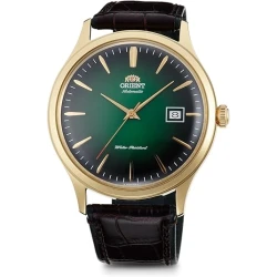 Orient SAC08002F0-B Men's Watch: Automatic Mechanical Movement, Brown Leather Strap, Sapphire Crystal, 42mm Case Diameter, Water Resistant up to 50M, Stylish Dress Watch for Men