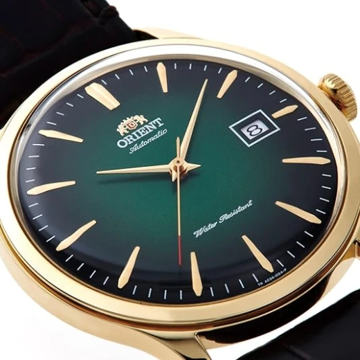 Orient SAC08002F0-B Men's Watch: Automatic Mechanical Movement, Brown Leather Strap, Sapphire Crystal, 42mm Case Diameter, Water Resistant up to 50M, Stylish Dress Watch for Men - ORIENT - Image 3