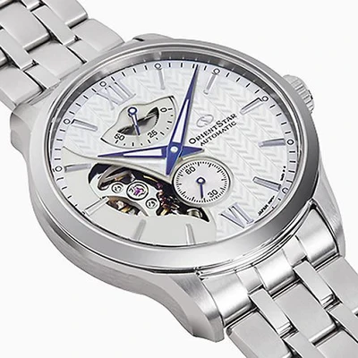 Orient Star Layered Skeleton Watch Stainless Steel Silver 41mm Automatic - ORIENT - Image 6