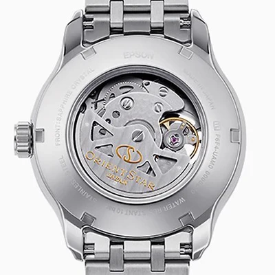 Orient Star Layered Skeleton Watch Stainless Steel Silver 41mm Automatic - ORIENT - Image 5