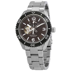 Orient Star Semi Skeleton 200M Mechanical Power Reserve Brown Dial Watch