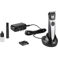 ماكينة حلاقة الشعر اللاسلكية الاحترافية Moser Chromini Pro 2 لون أسود وفضي