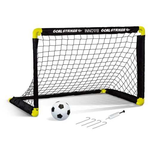 DreamLand Folding Double Mini Soccer Goal Set Portable for Kids and Adults DreamLand Folding Double Mini Soccer Goal Set Portable for Kids and Adults