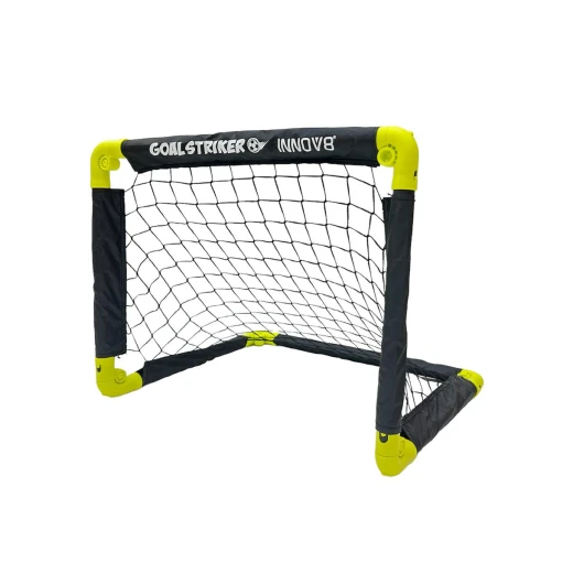 DreamLand Folding Double Mini Soccer Goal Set Portable for Kids and Adults - Dreamland - Image 2
