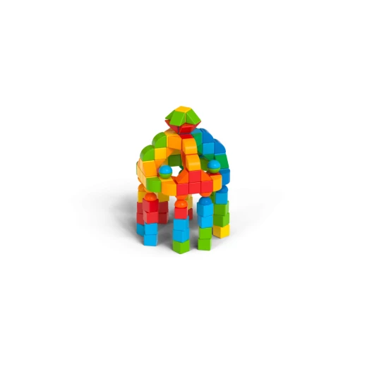 Geomag Magicube Shapes 164 Piece Magnetic Building Set for Toddlers - Image 5