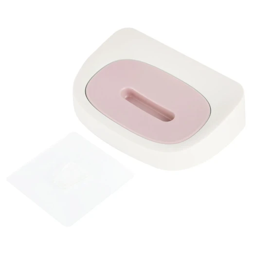 Wall-mounted double-layer soap holder in pink, 15.2x10.5x4 cm – Practical and space-saving design, keeps soap dry, ideal for bathroom or kitchen, adds an elegant decorative touch and organizes your space - Lolo Shop - Image 7