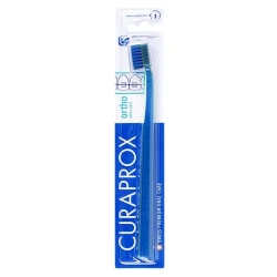 Curaprox CS5460 Ortho Ultra Soft Toothbrush for Braces, Gentle Cleaning, 1 Count