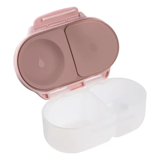 B.box Snackbox Blush Crush Leakproof Compartments for Baby and Toddler Snacks - B.Box - Image 2