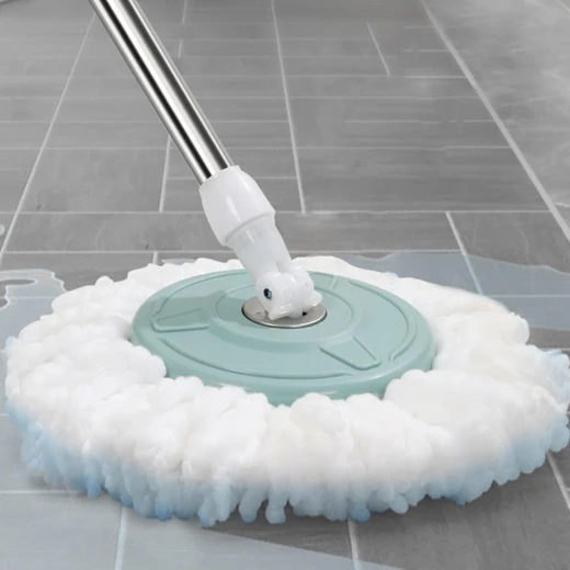 Magic Mop Rotating Cleaning System with Bucket – Lightweight, Wash X Dehydration Technology, Machine Washable Head for All Hard Flooring - Image 9