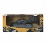 10-Channel RC Military Tank Toy – 2.4GHz Frequency Remote Control Battle Tank with Realistic Movement, Best Gift for Kids Ages 8+