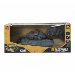 10-Channel RC Military Tank Toy – 2.4GHz Frequency Remote Control Battle Tank with Realistic Movement, Best Gift for Kids Ages 8+