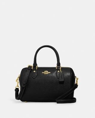 Coach Mini Rowan Bag - Royal Black - Master Copy with all accessories - AS art - Image 4