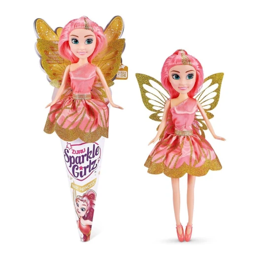 Zuru Sparkle Girlz Fairy Cone Doll, purple Color Zuru Sparkle Girlz Fairy Cone Doll, purple Color