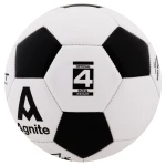 Deli Agnite F1205 Training Football – Size 4 Durable Synthetic Leather Soccer Ball for Professional Practice and Outdoor Play - Deli