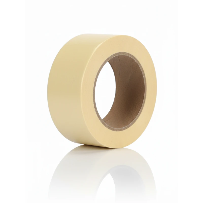 Yellow masking tape, 4 cm wide, 20 yards long