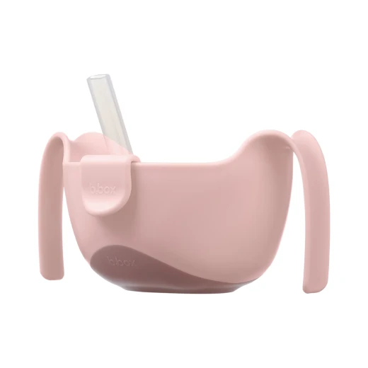 B.Box 3 in 1 Snack Dispenser Set for Babies and Toddlers Blush Color, BPA Free, Easy to Clean, Perfect for On the Go Snacking Needs - B.Box - Image 7