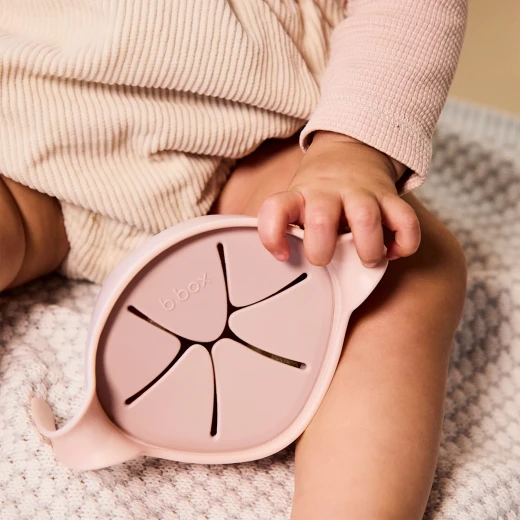 B.Box 3 in 1 Snack Dispenser Set for Babies and Toddlers Blush Color, BPA Free, Easy to Clean, Perfect for On the Go Snacking Needs - B.Box - Image 9