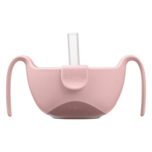 B.Box 3 in 1 Snack Dispenser Set for Babies and Toddlers Blush Color, BPA Free, Easy to Clean, Perfect for On the Go Snacking Needs - B.Box - Image 13