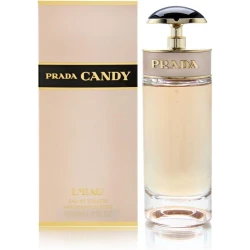 Prada Candy L'Eau Eau De Toilette 50ml for Women A Fresh and Joyful Floral Fragrance with Notes of Citrus and Caramel, Perfect for Everyday Wear 50 ml Bottle
