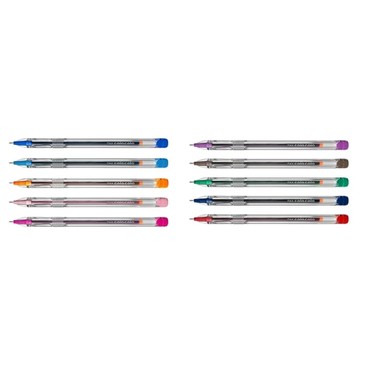 Lexi I Dax Pen ColoColo I First Time In India - Brightest Bright Color Series I Pack Of 10 Multicolor Ball Pens - Lexi - Image 3
