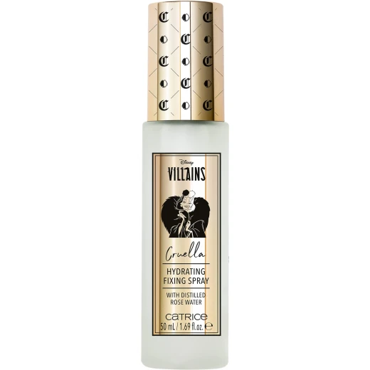 Catrice Villains Cruella Hydrating Fixing Spray 50ml, Makeup Setting Spray for Hydration and Long-Lasting Wear